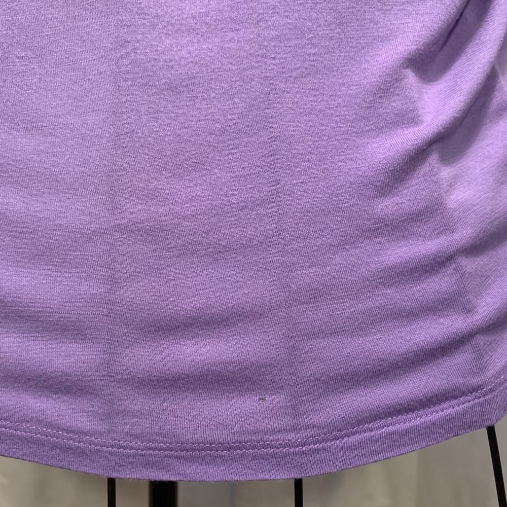 Boden ruffled v-neck lilac top - Picture 7 of 7